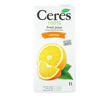 CERES FRUIT JUICE ORANGE 1L