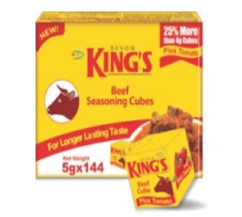 DEVON KINGS SEASONING CUBES BEEF 5g x 144