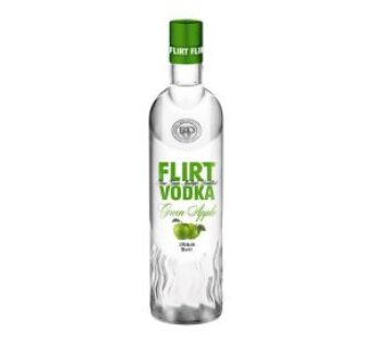 FLIRT VODKA GREEN APPLE FLAVOUR 1000ML