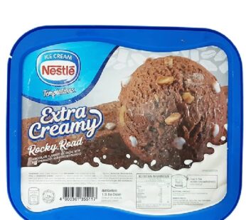 NESTLE TEMPTATIONS ROCKY ROAD ICE CREAM 1.3L