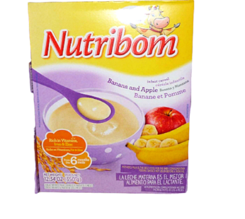 NUTRIBOM BANANA & APPLE 350g