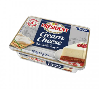 PRESIDENT CREAM CHEESE 180G