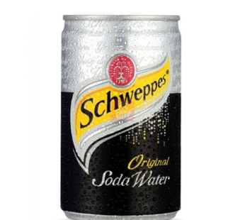 SCHWEPPES SODA WATER CAN 33CL