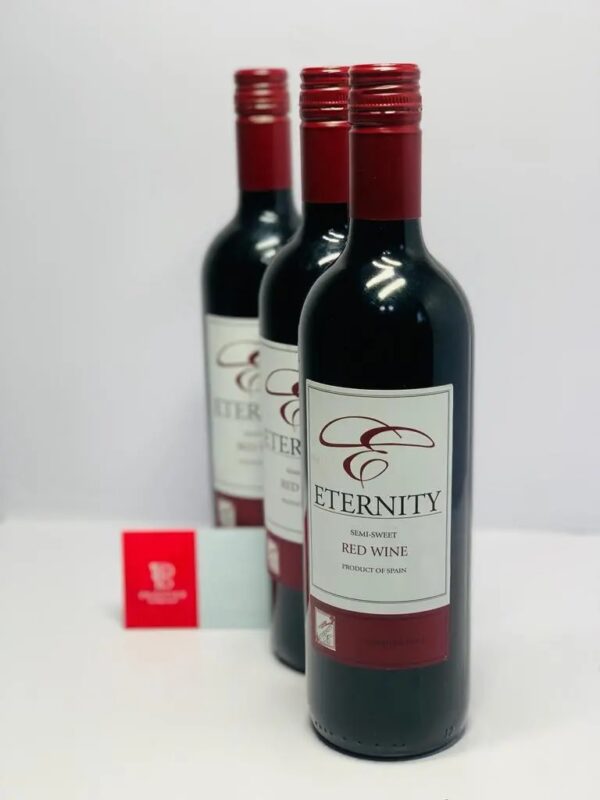 ETERNITY SEMI-SWEET RED WINE 75cl