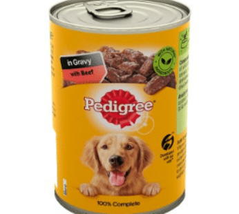 PEDIGREE IN GRAVY WITH LAMB 400g