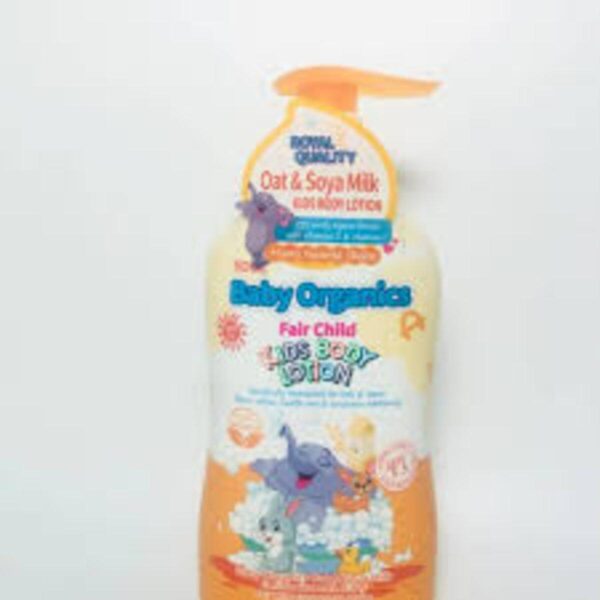 BABY ORGANICS FAIR CHILD KIDS BODY LOTION 500ml