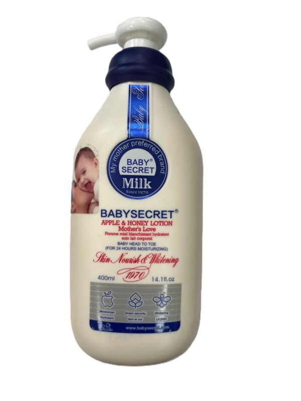 BABY SECRET APPLE AND HONEY LOTION 400ml