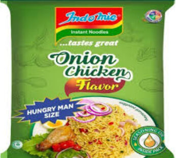 INDOMIE ONION CHICKEN FLAVOUR HUNGRYMAN SIZE 180G