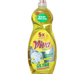 VIVA PLUS LEMONICIOUS DISHWASHING LIQUID 1000ml